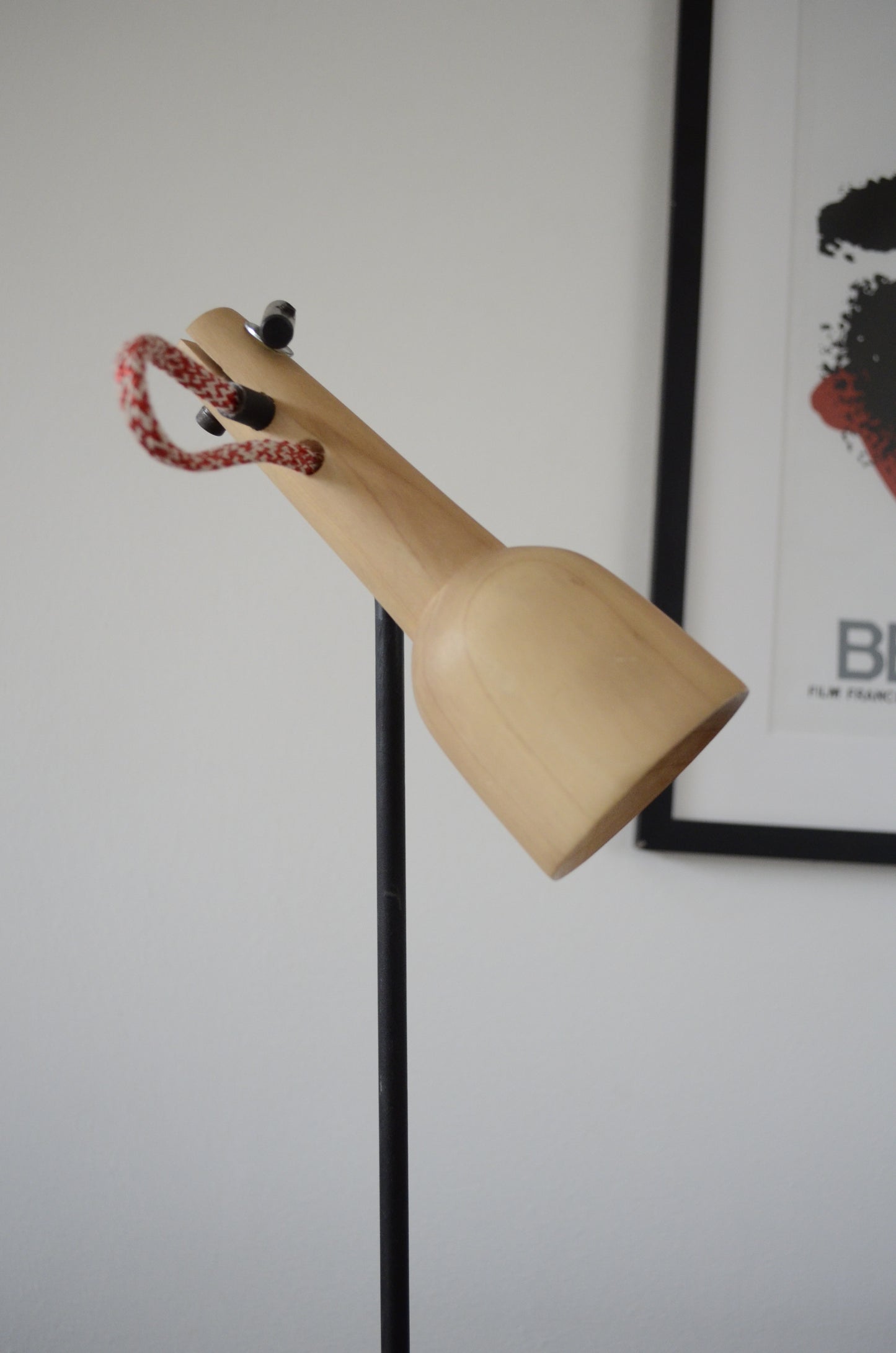Lámpara Alcachofa Madera 1 Articulación