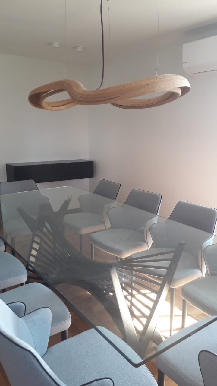 Lámpara Ameba Madera